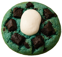 チョコミントスモアクッキー