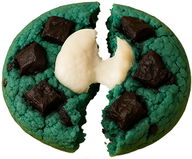 チョコミントスモアクッキー