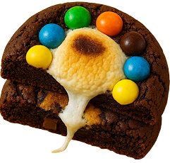 マーブルチョコスモアクッキー