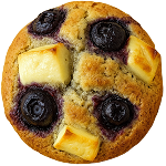 ブルーベリーホワイトチョコクッキー