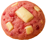 ストロベリーホワイトチョコクッキー