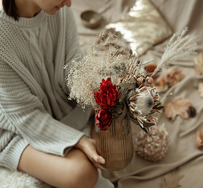 ドライフラワーブーケ